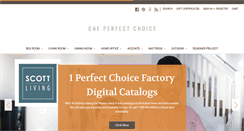 Desktop Screenshot of oneperfectchoice.com